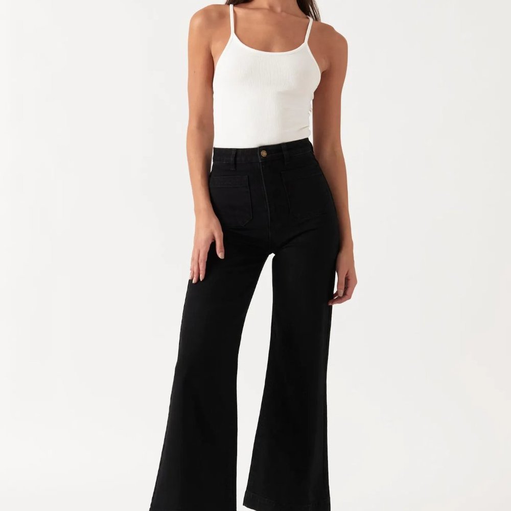 Rolla's Sailor Jean - Comfort Jet Black
